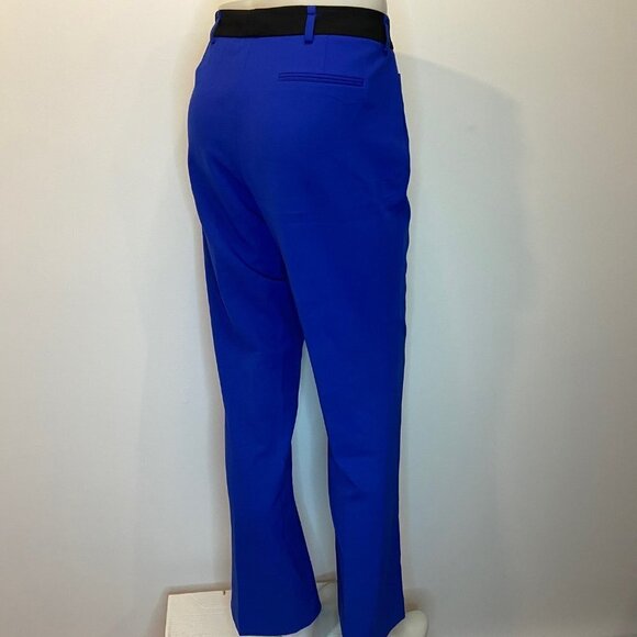 Calvin Klein Women's Atlantis Blue / Black Pants - Size 12P - NWT - Picture 4 of 5